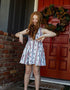 R U B Y - Girls Classic Christmas Candy Cane Girls Dress